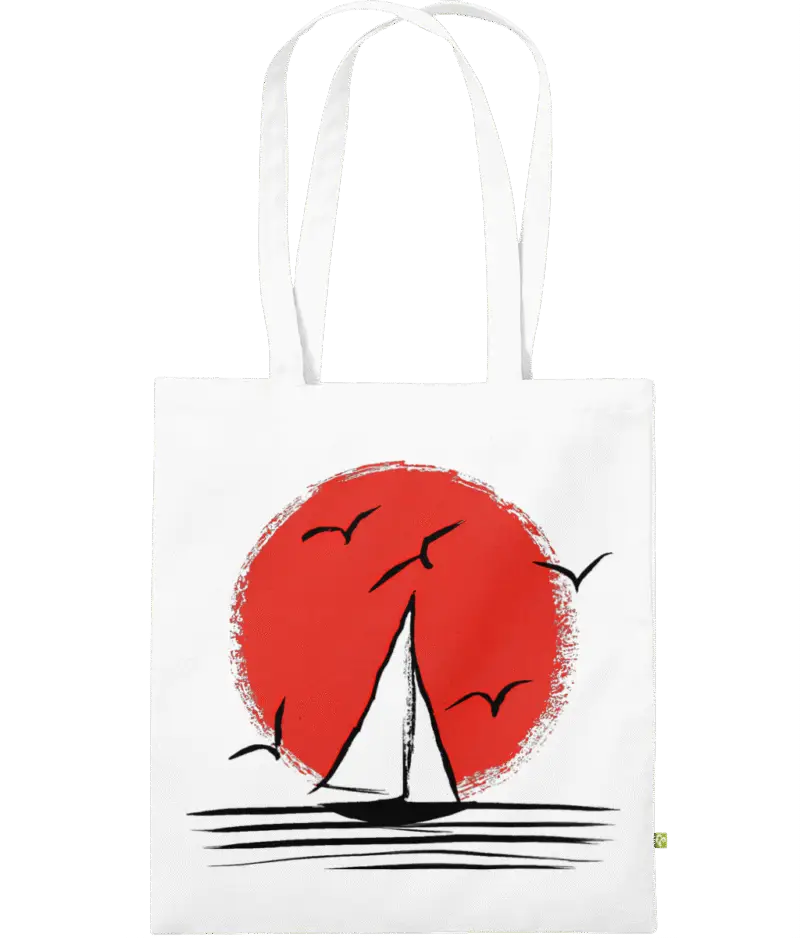 Sunset Sail Tote Bag