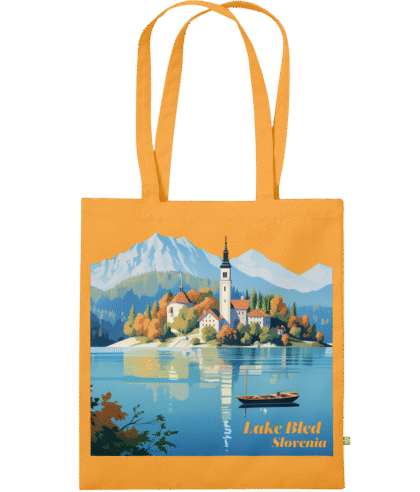 Lake Bled Tote Bag