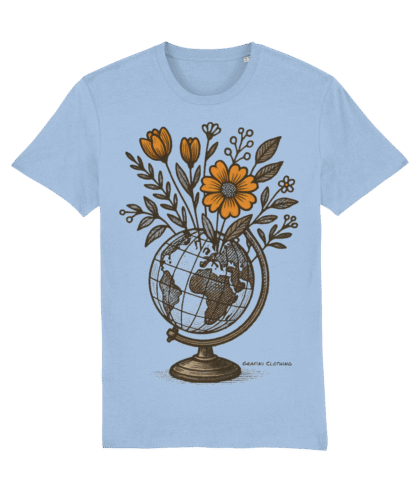 World in Bloom t-shirt