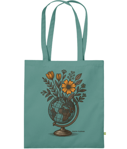 World in Bloom Tote Bag